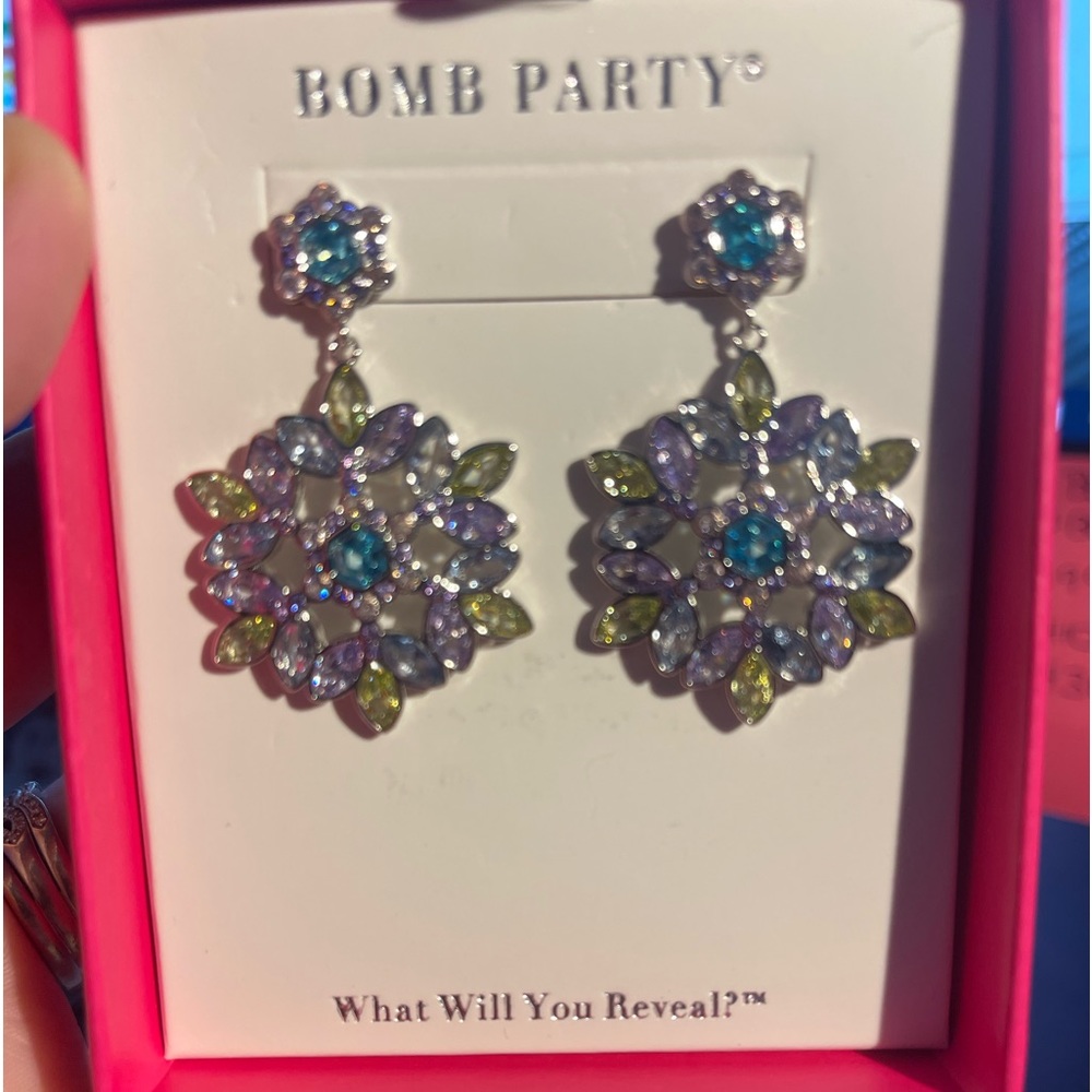 COPY - Bomb party Statements earrings